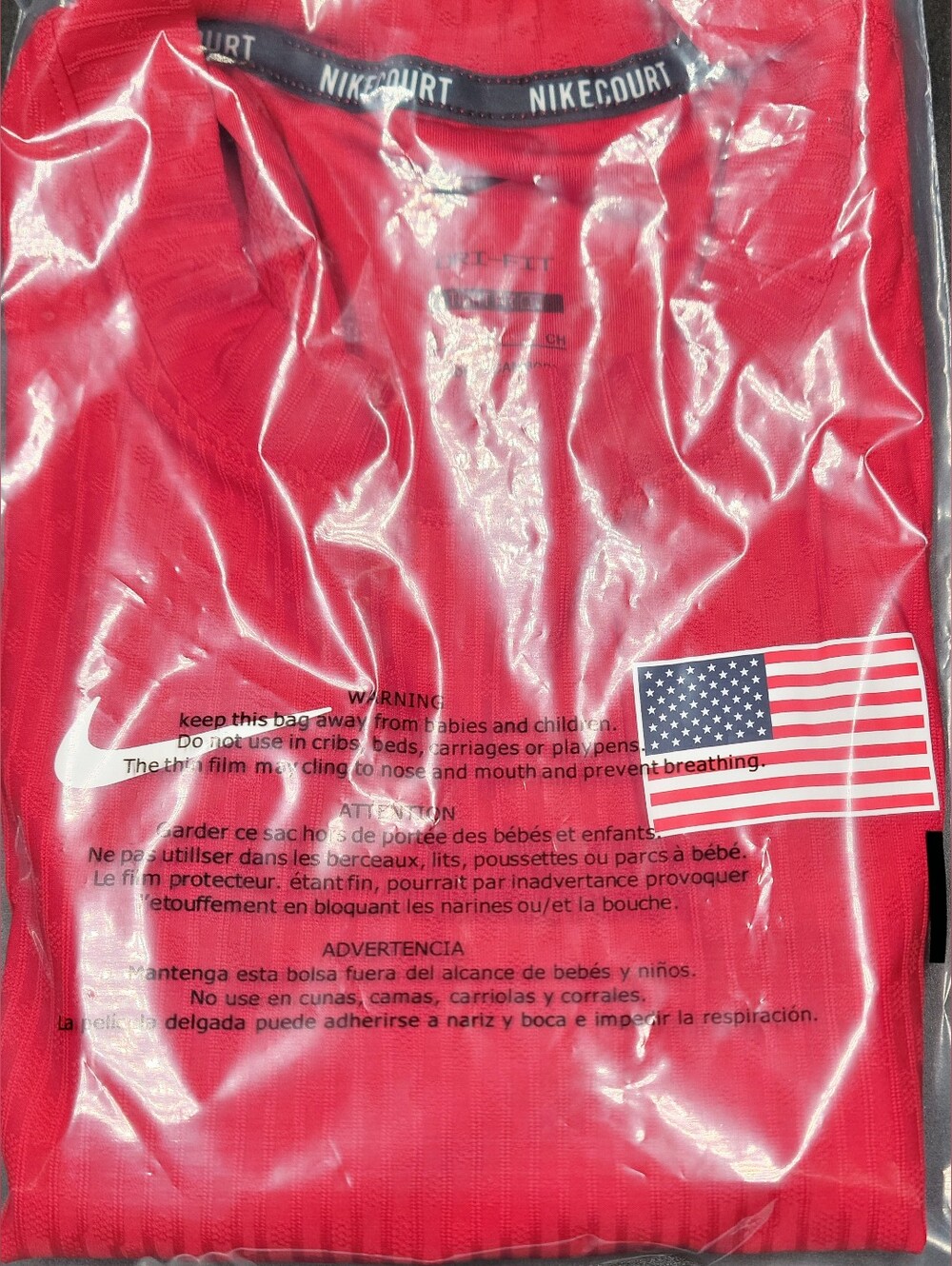 Nike Pro Elite Team USA Court Tennis Singlet Sz S Women New